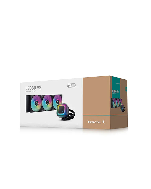 Deepcool le360 v2 zero 3x 120mm negro