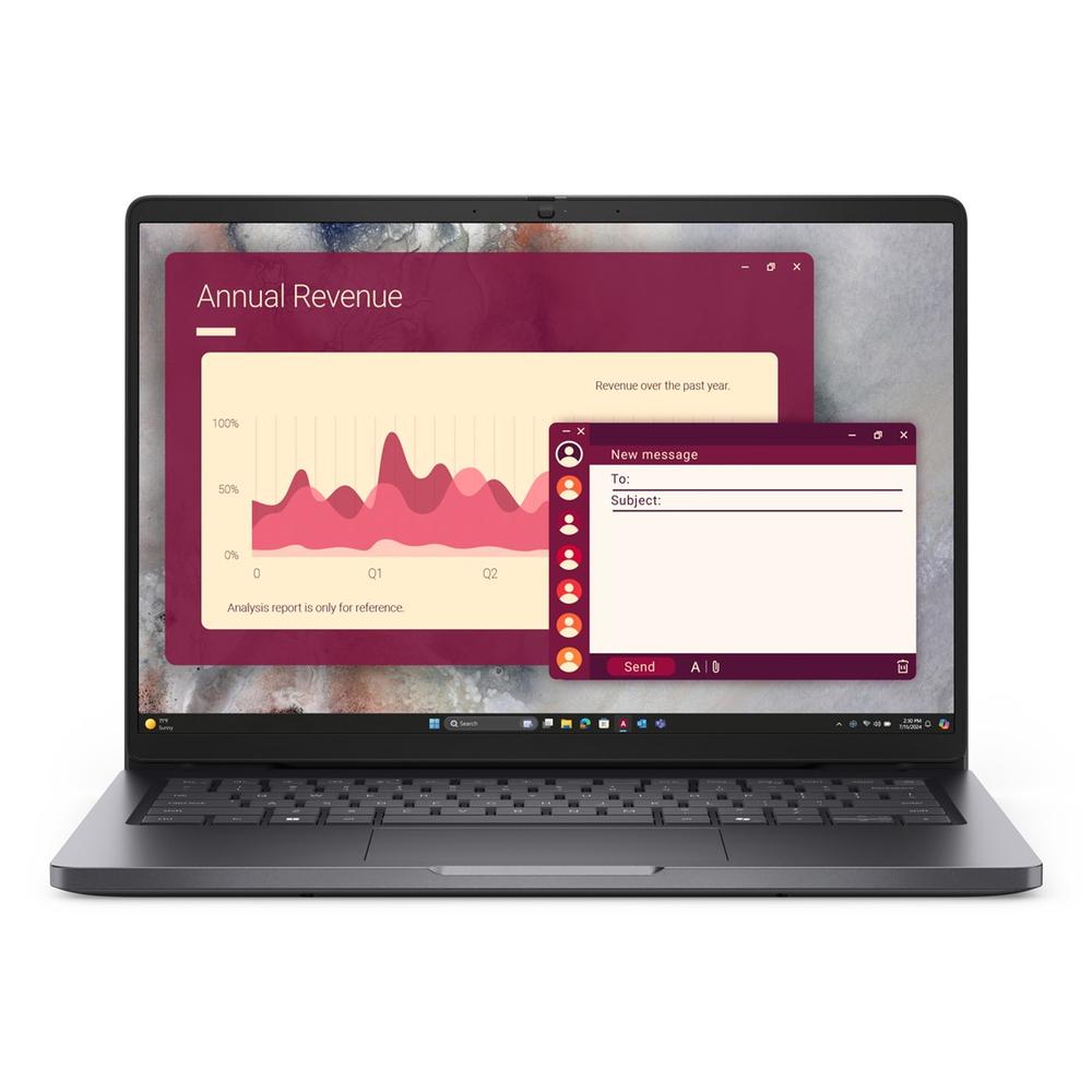 Dell pro 14 pc14250 u5 - 225u - 16gb - ssd 512gb - 14 pulgadas fhd+ - w11p
