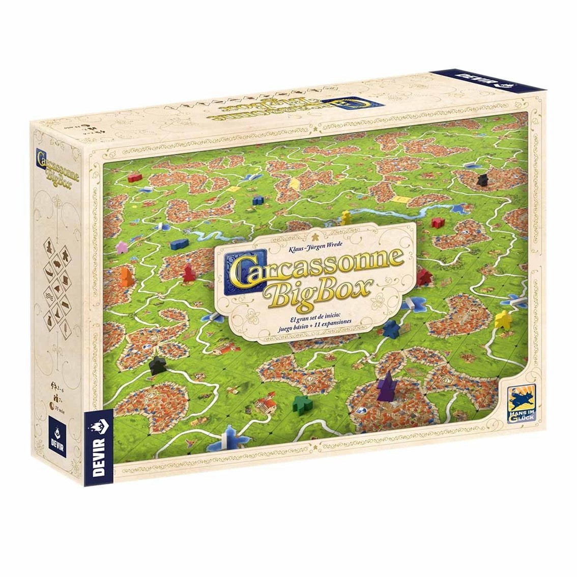 Devir carcassonne big box
