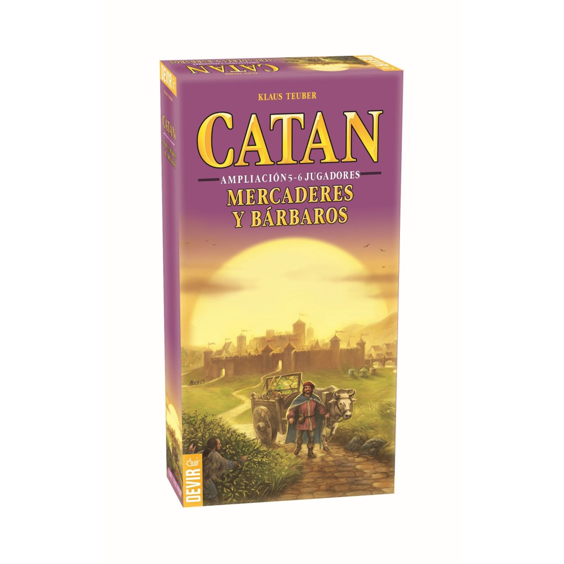 Devir catan mercaderes y barbaros 5 - 6 jugadores