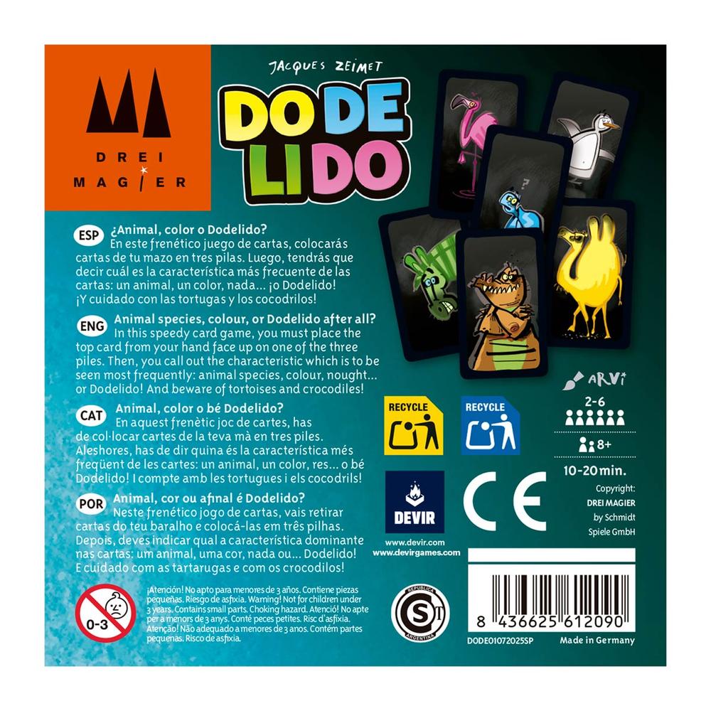 Devir Juego de mesa dodelido