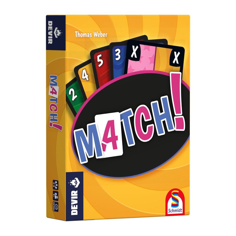 Devir Juego de mesa match pocket
