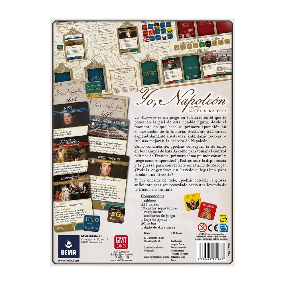 Devir Juego de mesa yo - napoleón
