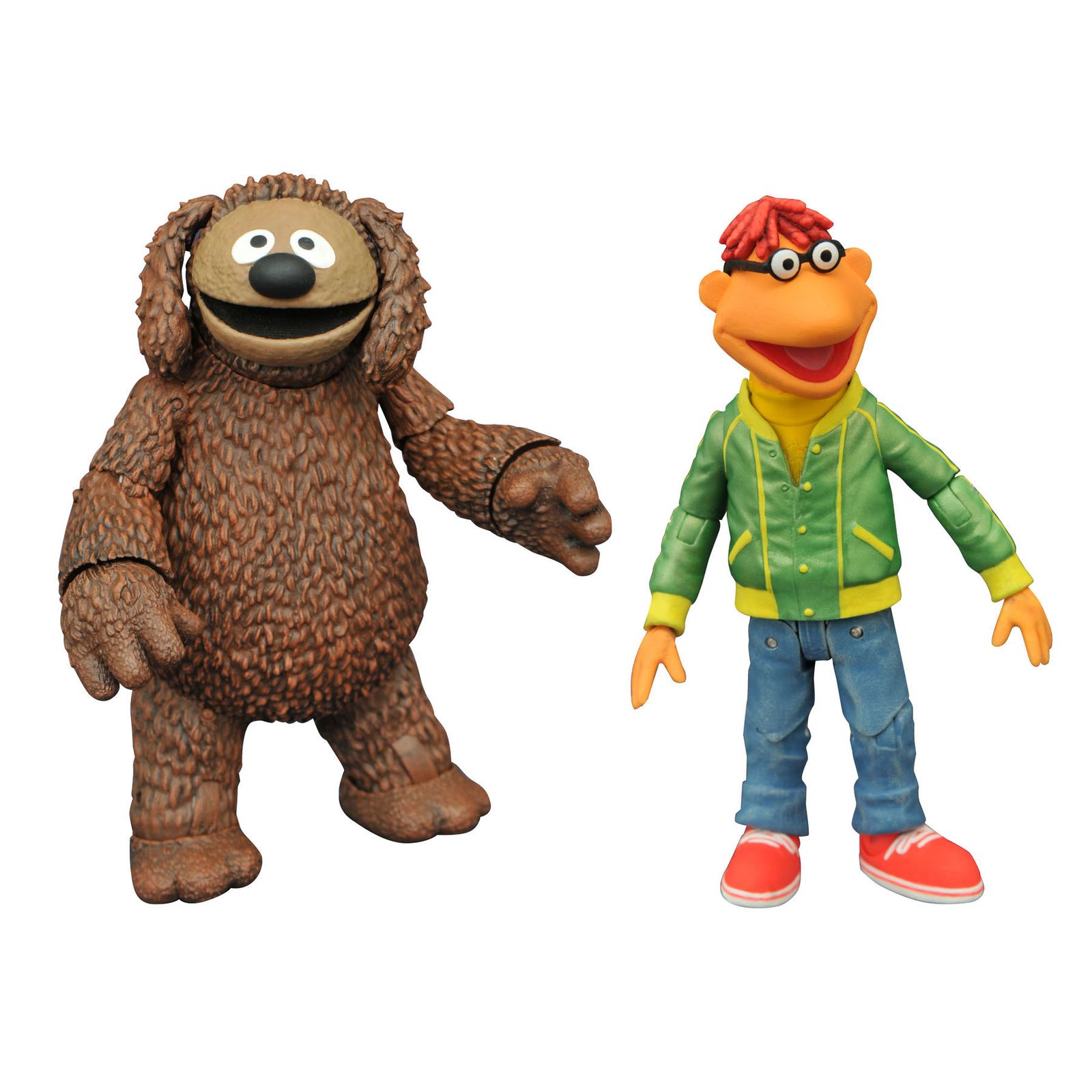Diamond select toys the muppets los teleñecos scooter and rowlf