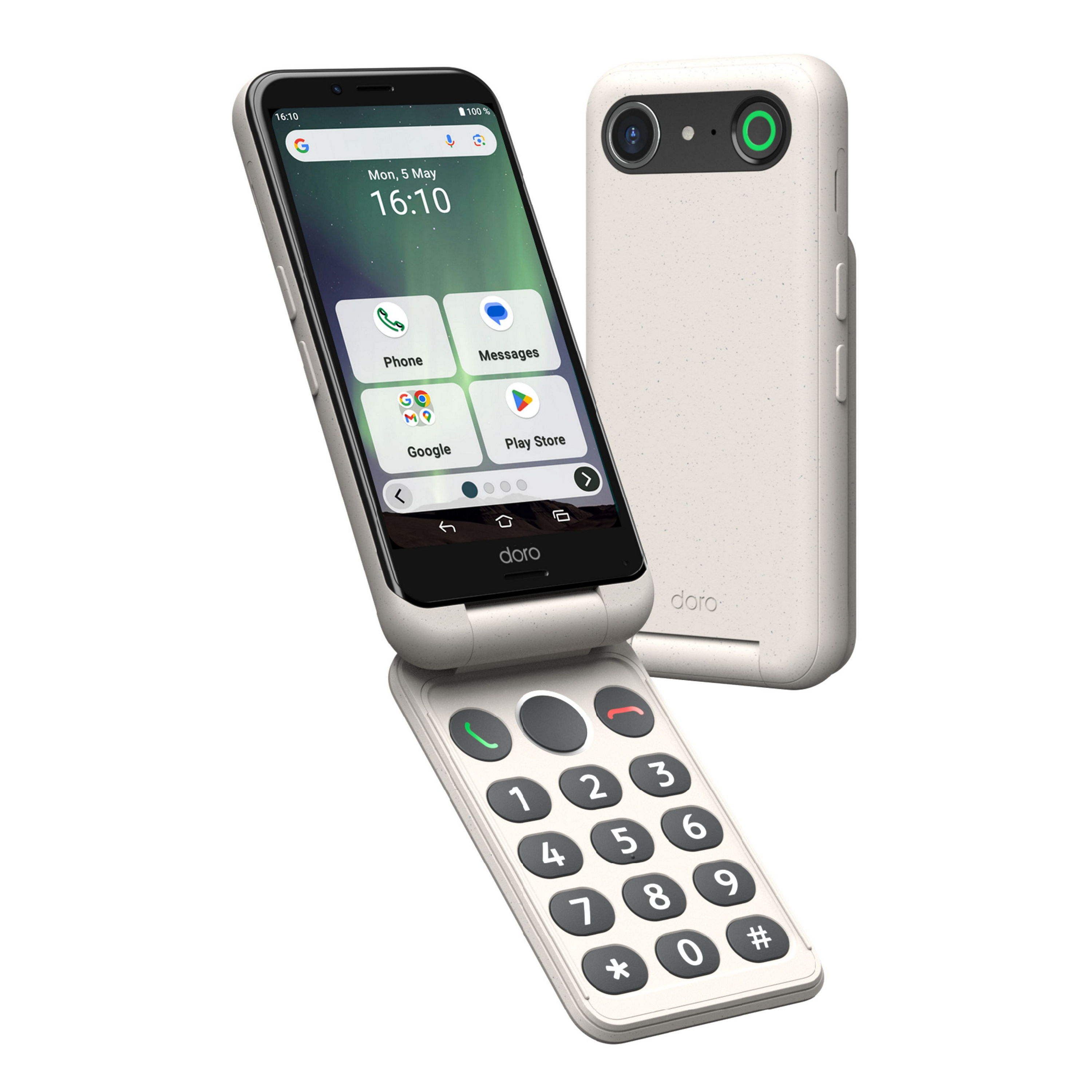 Doro aurora a20 4g 4 - 64gb bone