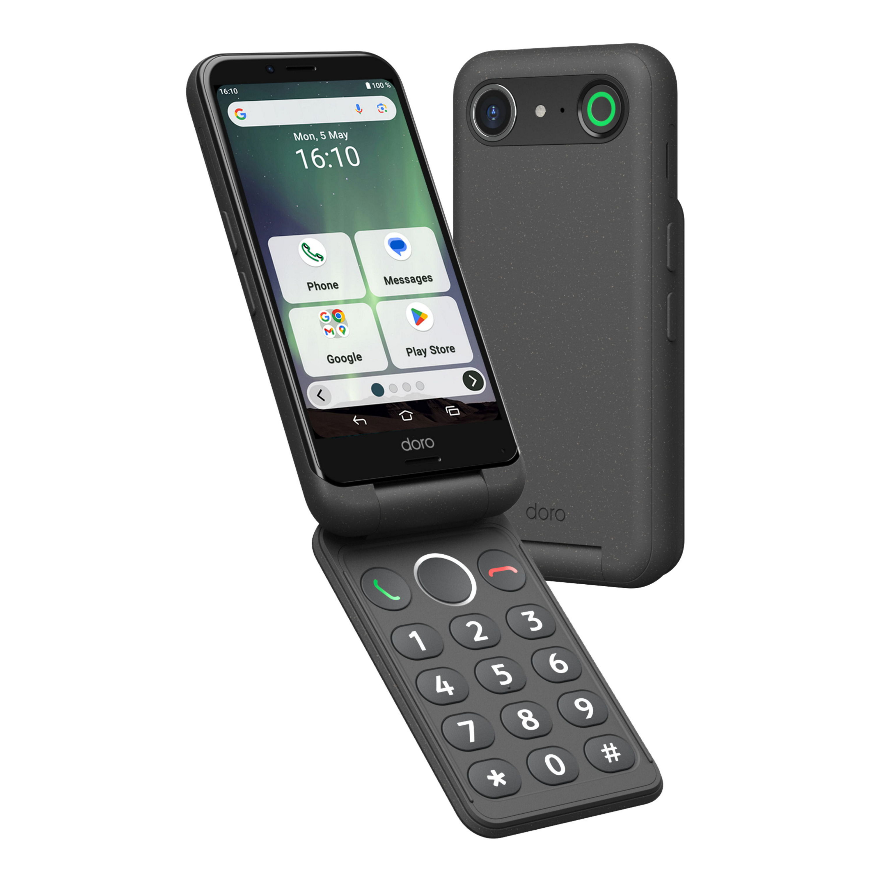 Doro aurora a20 4g 4 - 64gb graphite