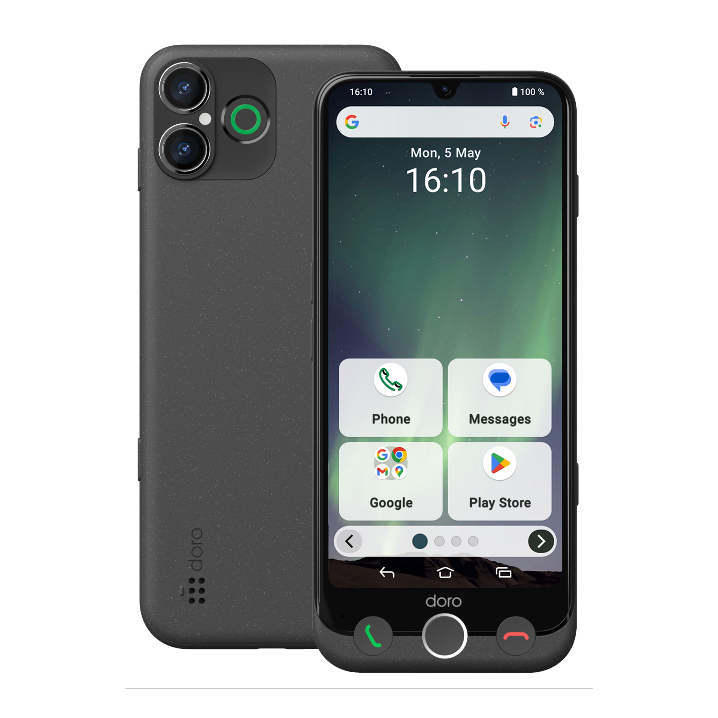 Doro aurora a30 4g - 6gb - 128gb - 6.1 pulgadas - graphite