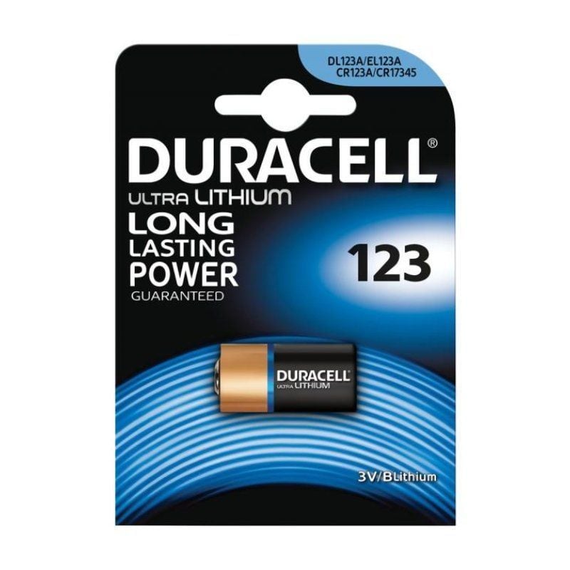 DURACELL Ultra Pila Litio CR123A 3V
