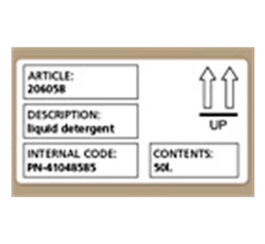 DYMO Shipping name badge labels