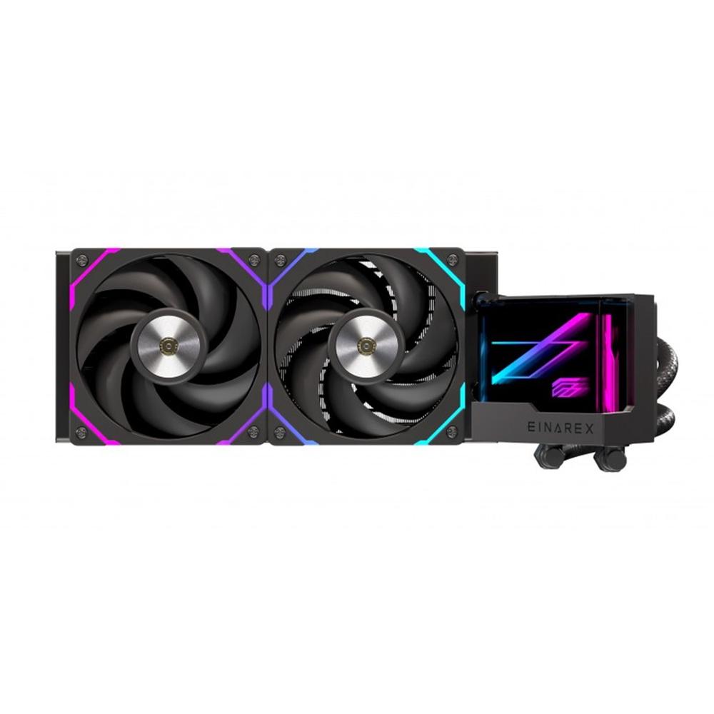 Einarex vertex 240 rgb 2x 120mm negro