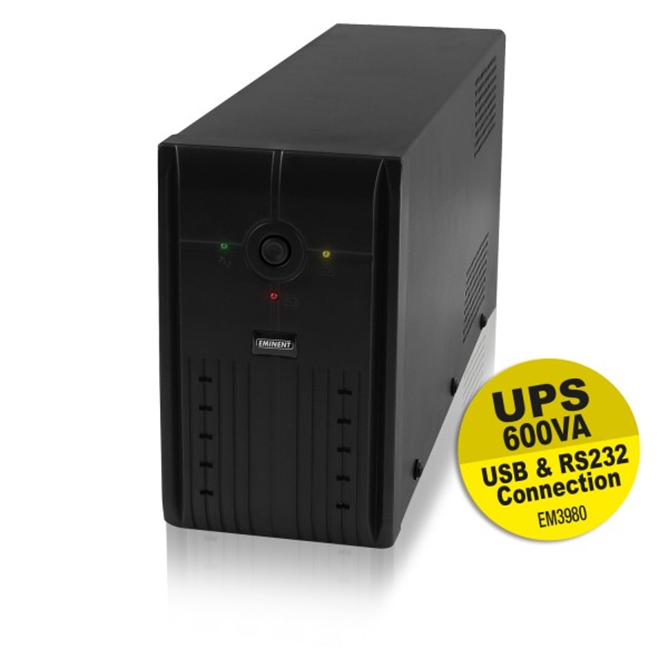 Eminent ups 600va - 360w - rs232 + usb