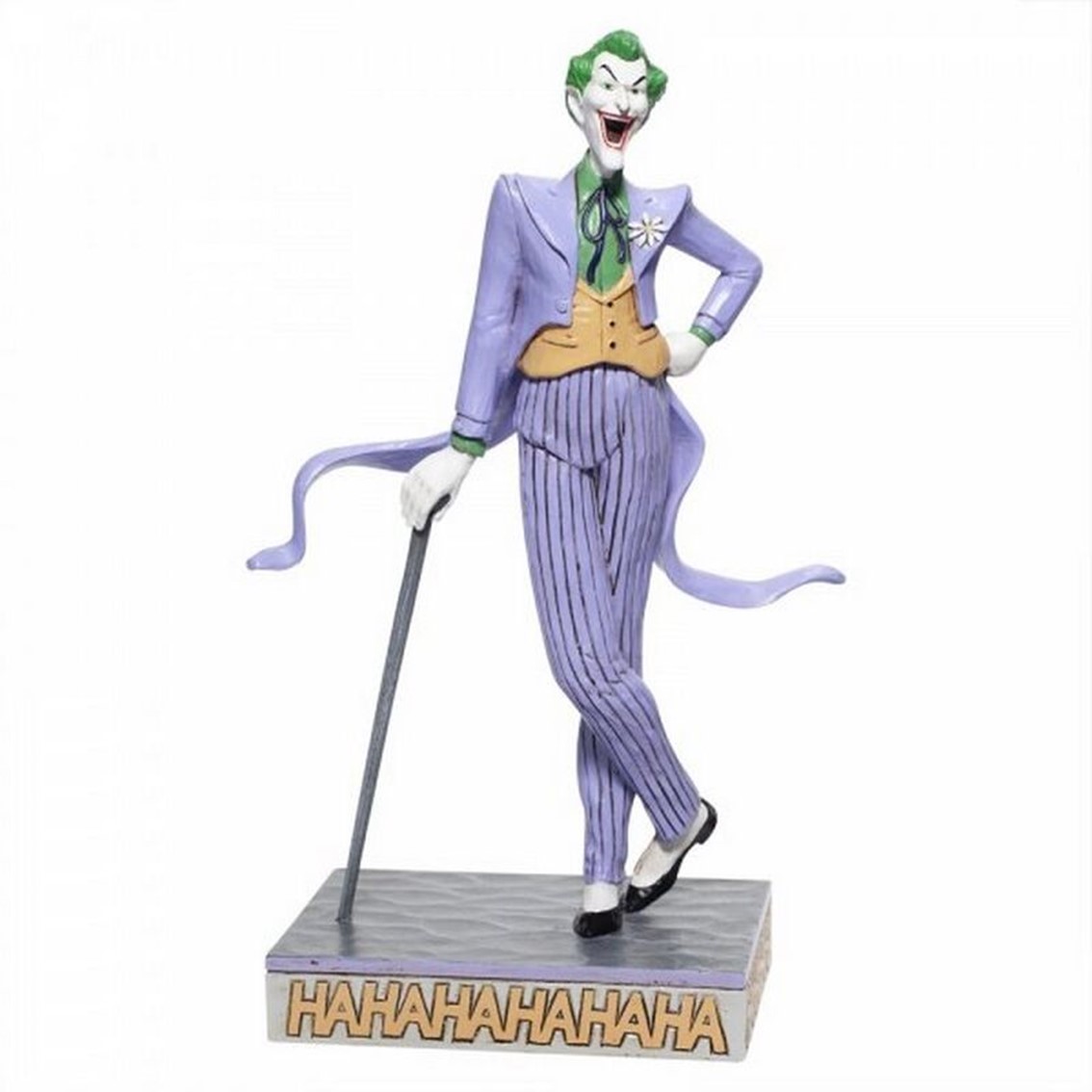 Enesco dc comics batman the joker hahahaha version