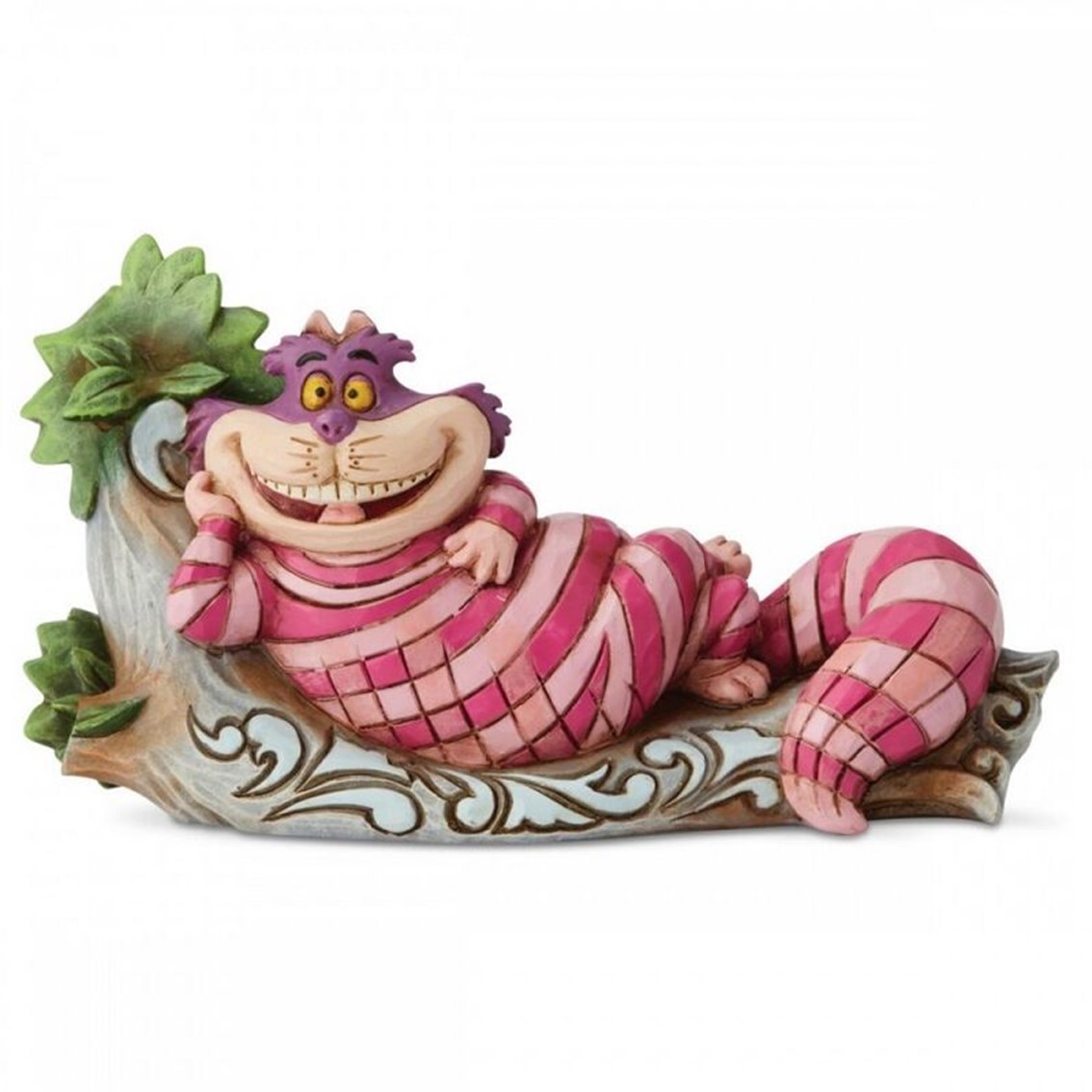 Enesco disney alicia en el pais de las maravillas cheshire tumbado
