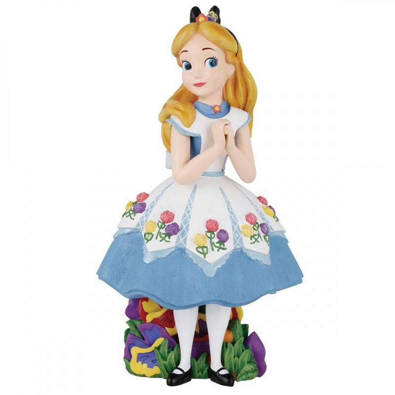 Enesco disney alicia floreada