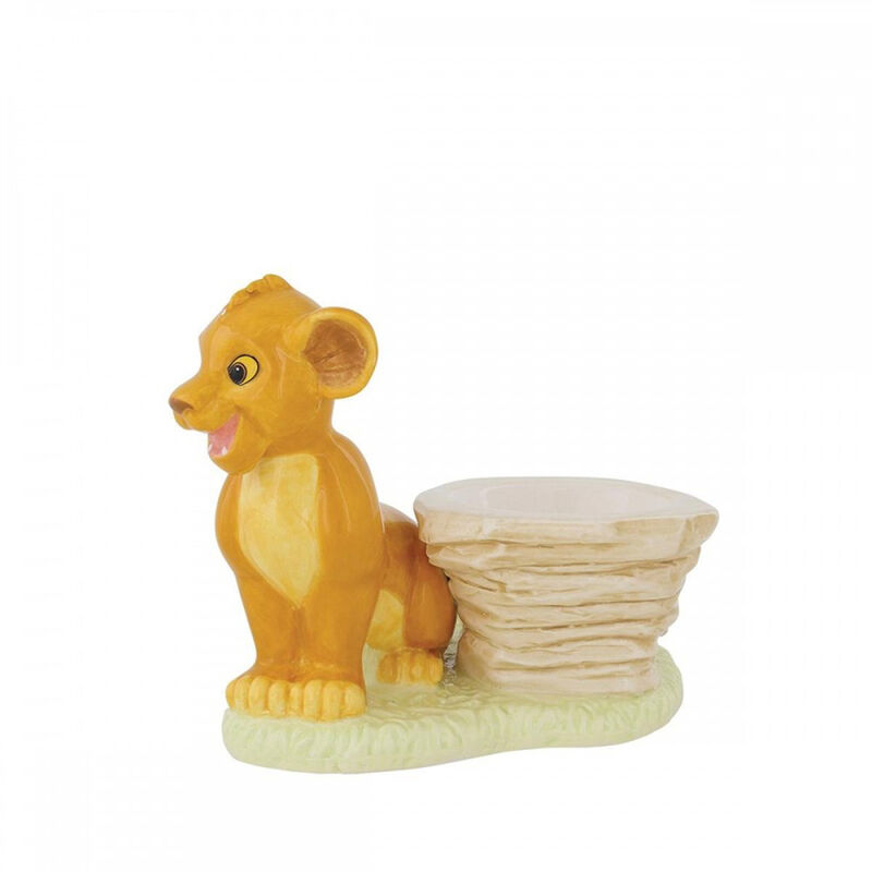 Enesco disney el rey leon simba huevera