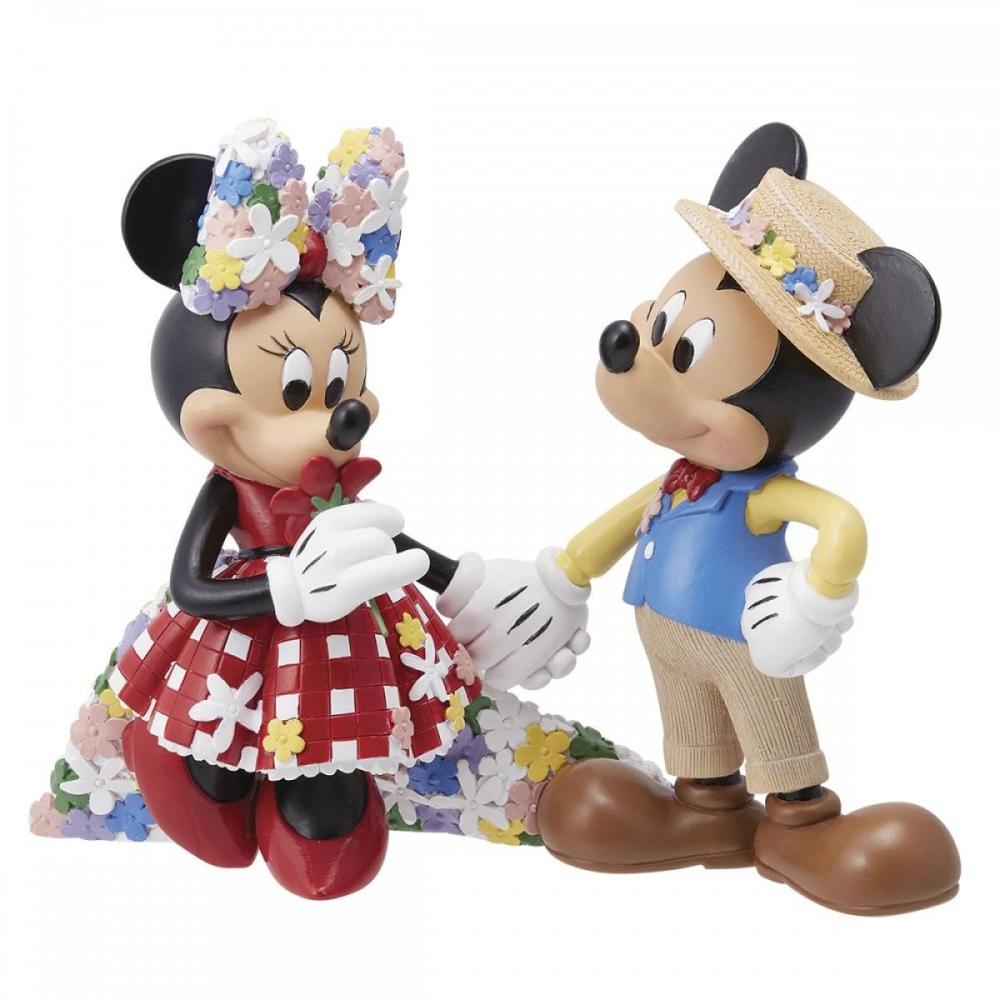 Enesco disney mickey y minnie botanica