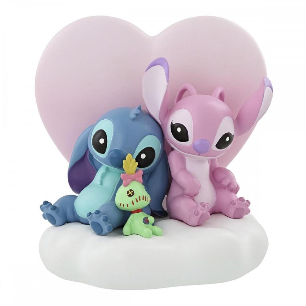 Enesco disney stitch y angel