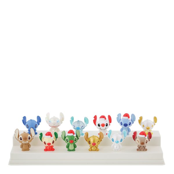 Enesco grand jester disney mini stitch navideño 1 unidad aleatoria