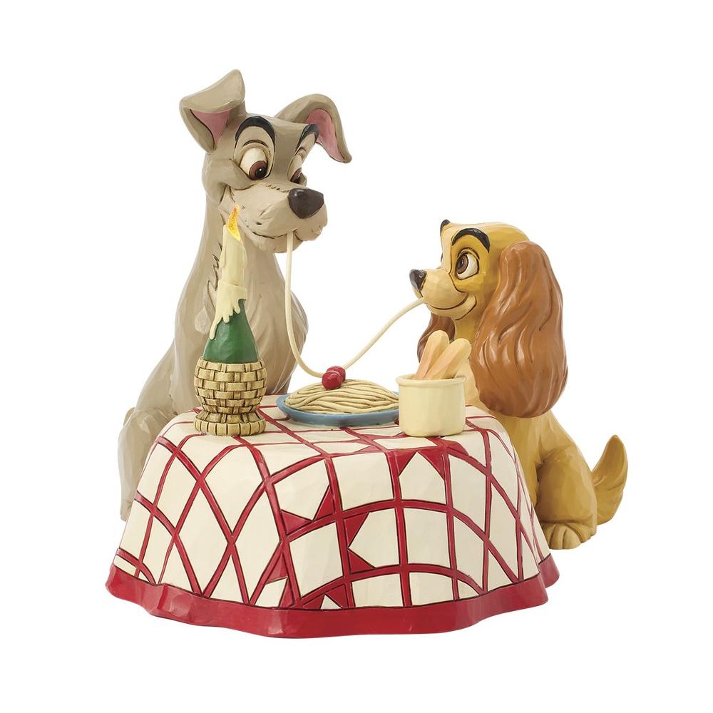 Enesco la dama y le vagabundo spaghetti