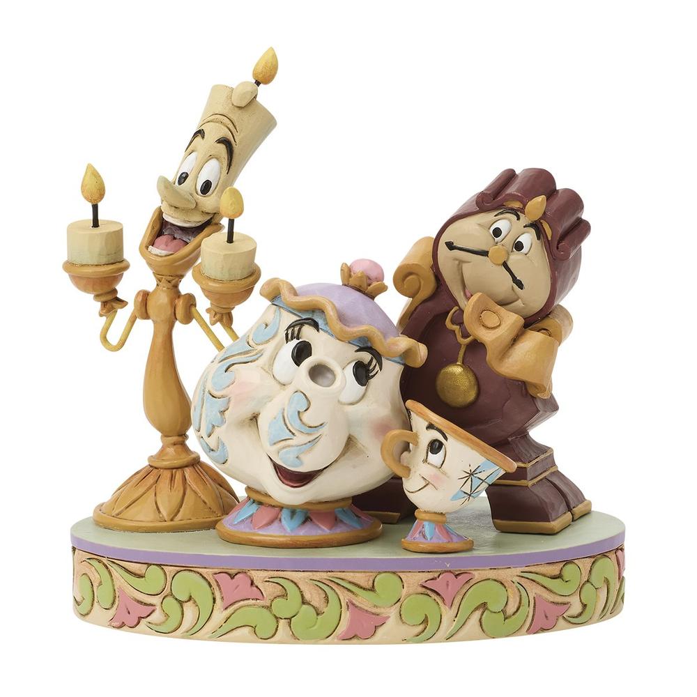 Enesco lumiere - la senora pott - chip y cogsworth