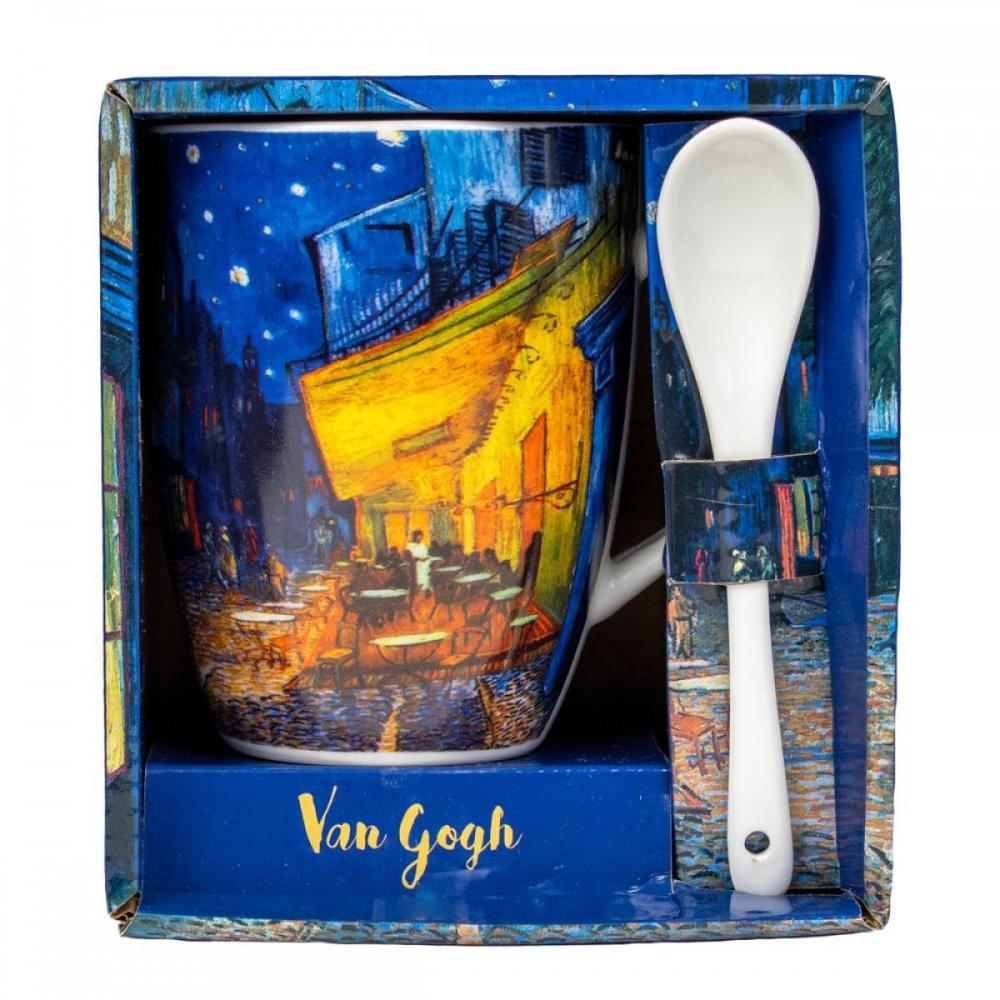 Enesco terraza de café por la noche van gogh