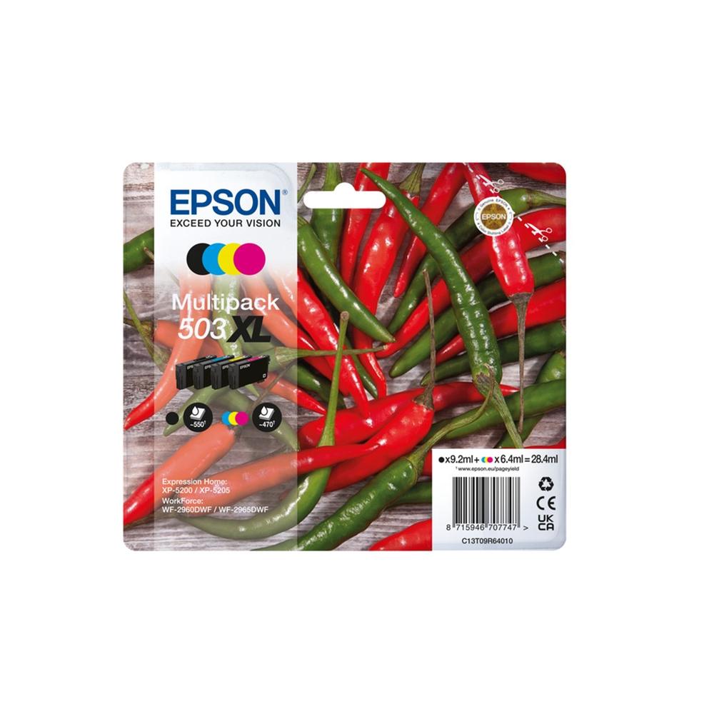 Epson 503xl 4 colores pimiento