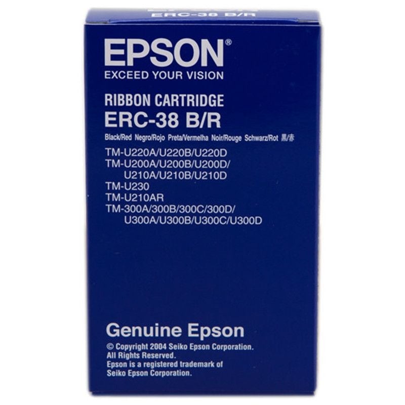 EPSON ERC-38 Negro Roja