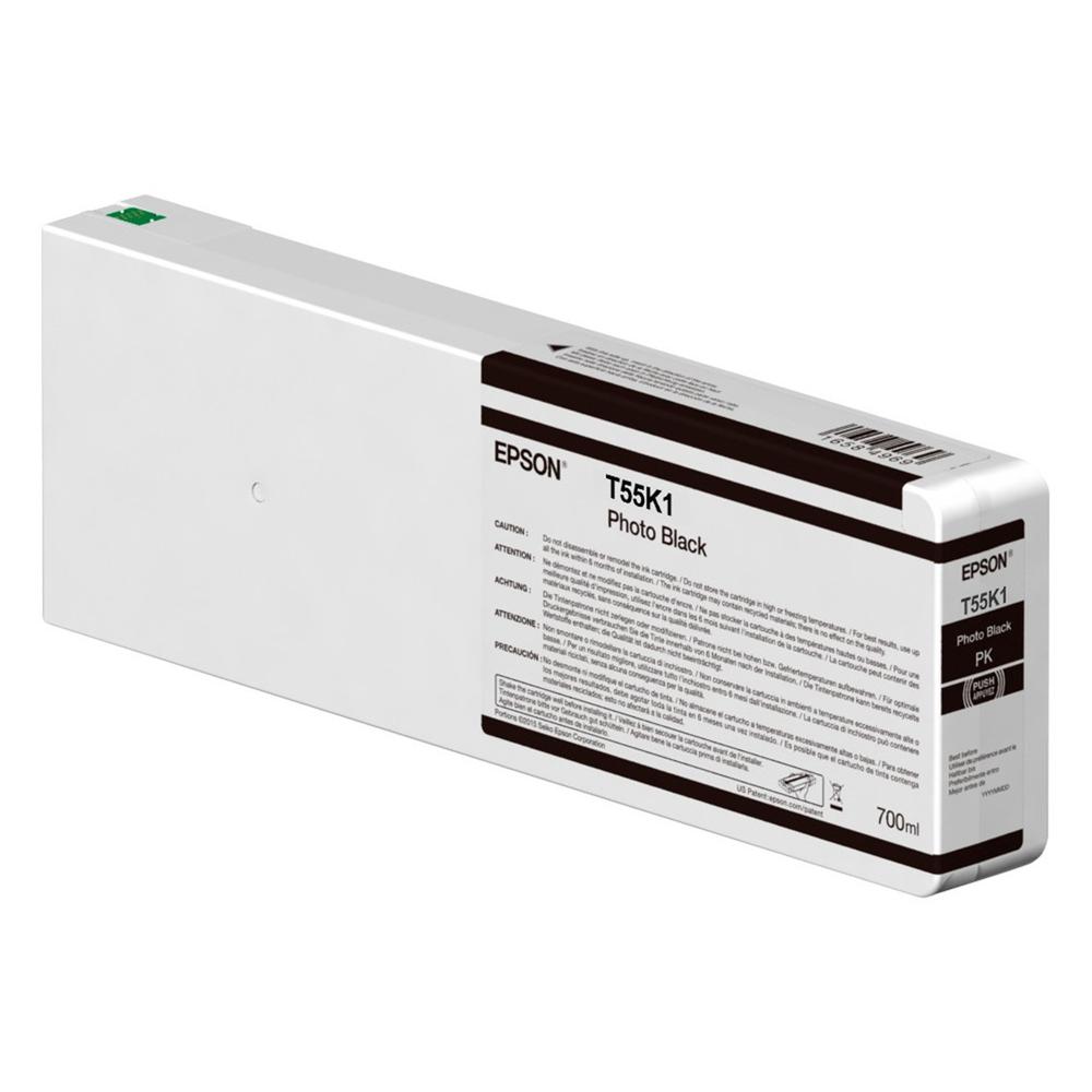Epson t55k100 ultrachrome hdx - hd photo black 700ml