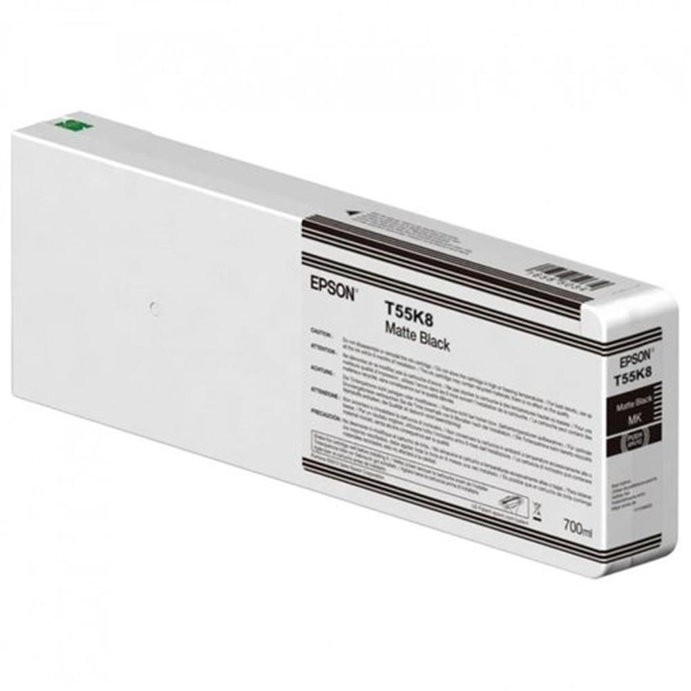 Epson t55k800 ultrachrome hdx - hd matte black 700ml
