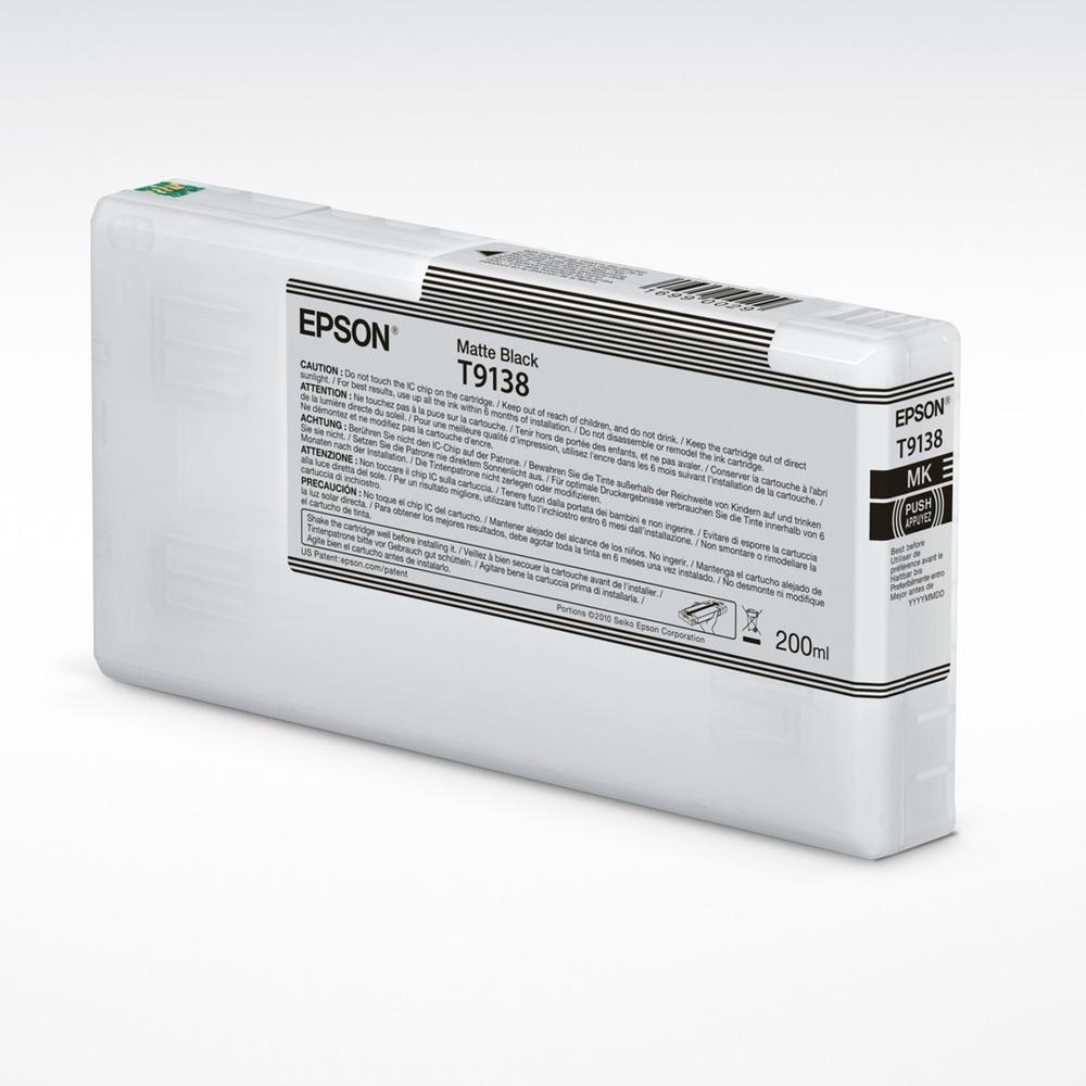 Epson t9138 negro mate 200ml