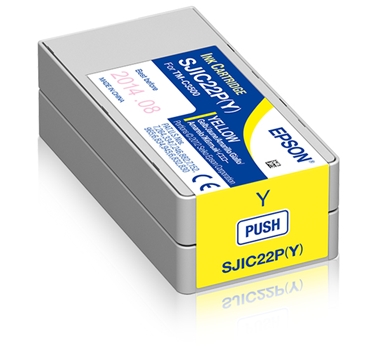 Epson Tinta SJIC22P Amarillo TM-C3500