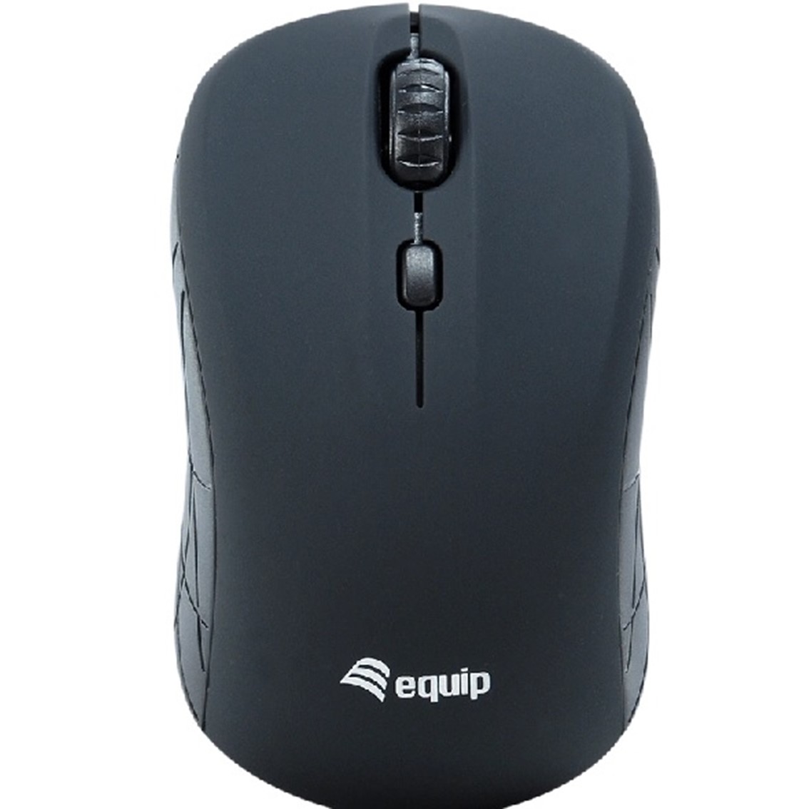 Equip life optico 4 botones scroll negro wireless inalambrico 1600dpi