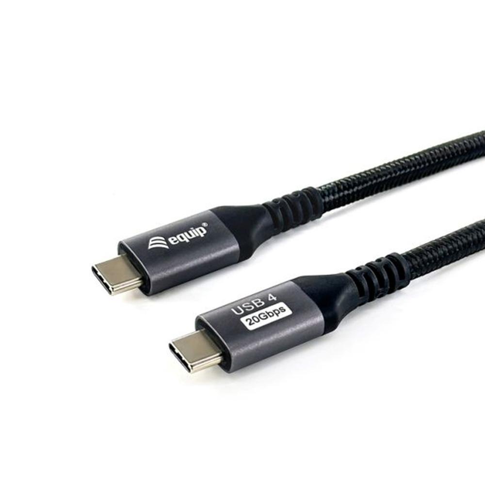 Equip usb 4 gen 2x2 pd 100w 4k 60hz 20gbps 2m negro