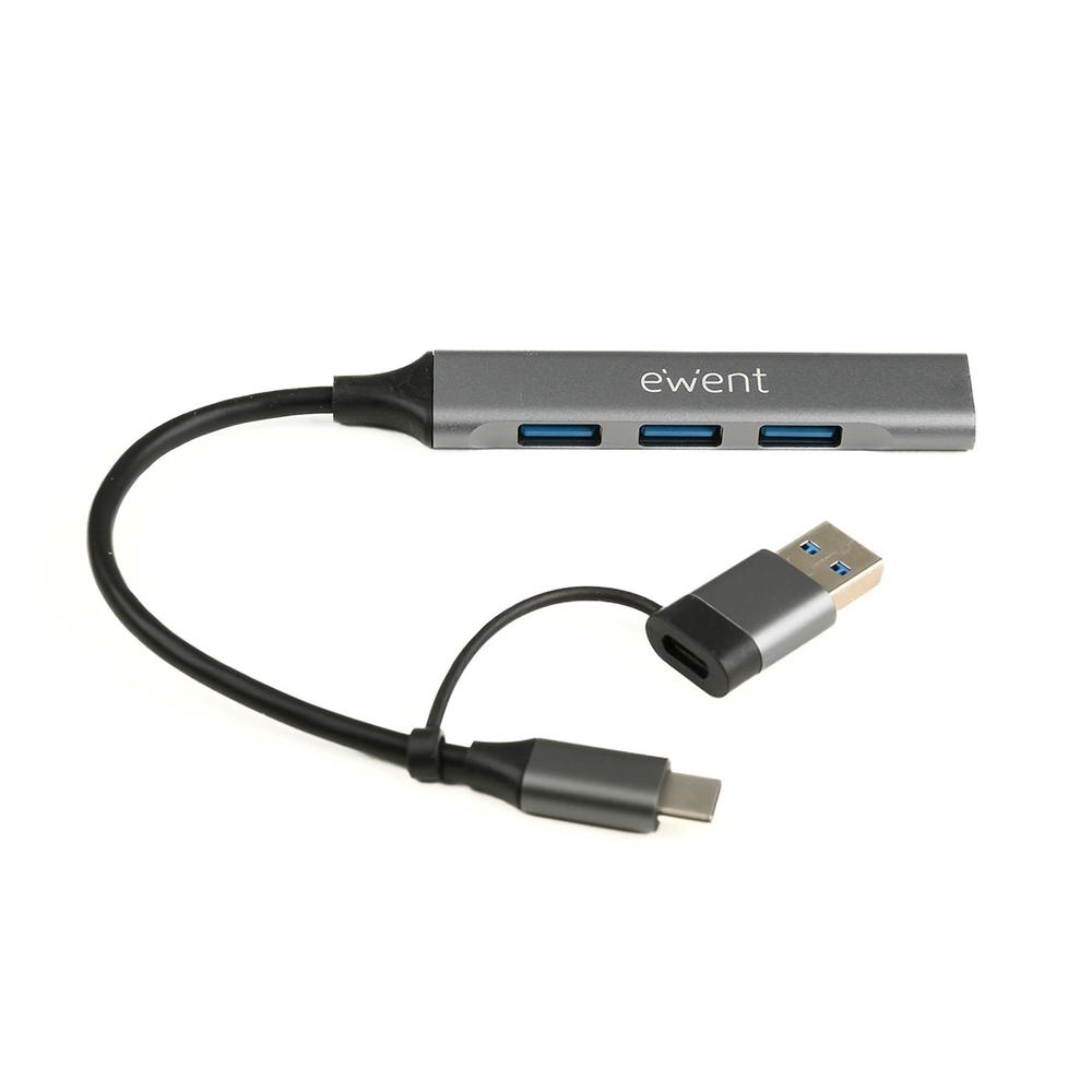 Ewent usb tipo c - usb 3.2 4 en 1
