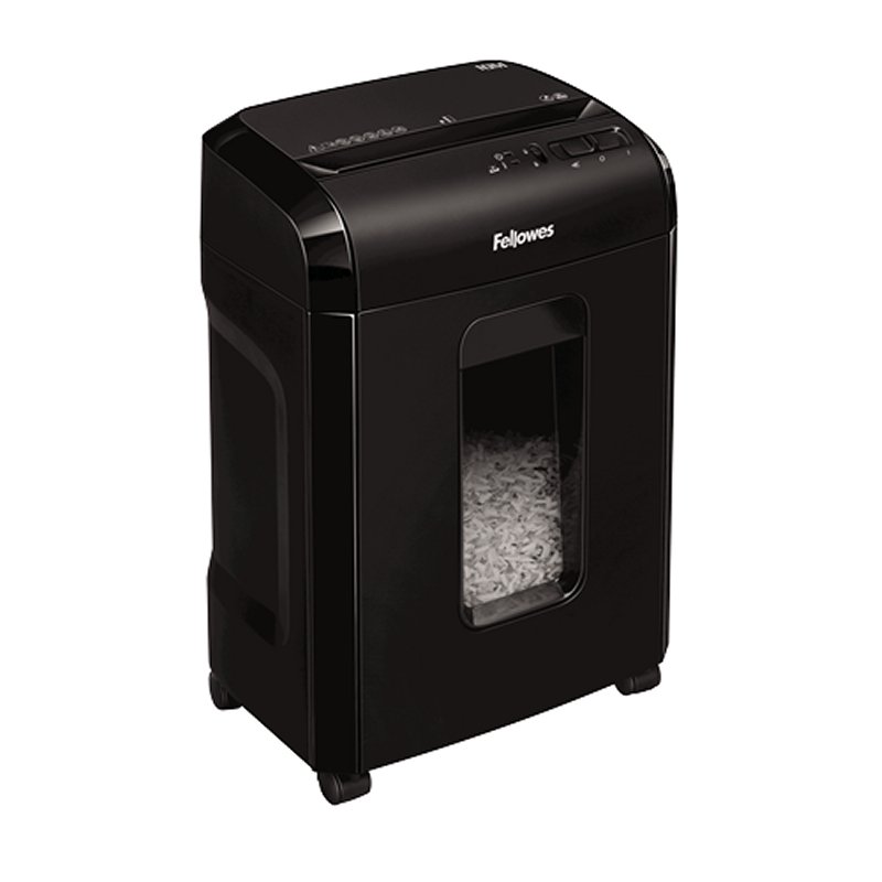 Fellowes Powershred 10M triturador de papel Microcorte Negro