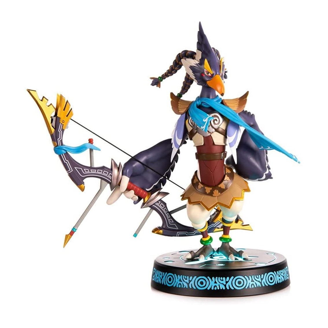 First 4 figures the legend of zelda breath of the wild revali collector´s ed estatua