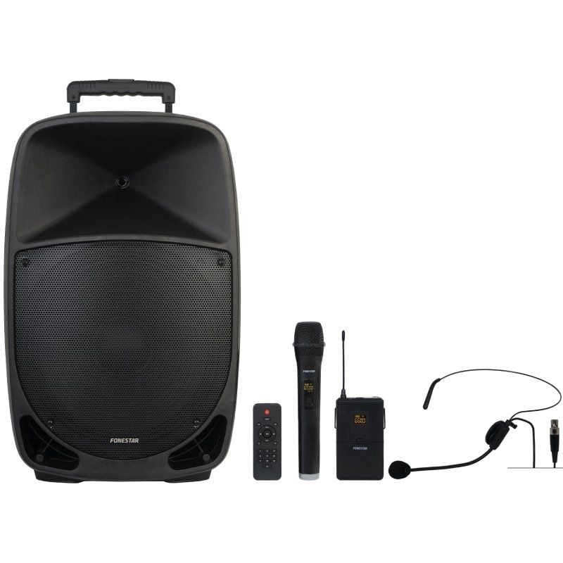 Fonestar sistem Altavoz portatil con microfono fonestar malibu - 315 - 50w rms