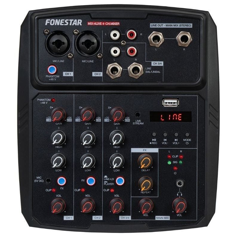 FONESTAR MIX-4LIVE