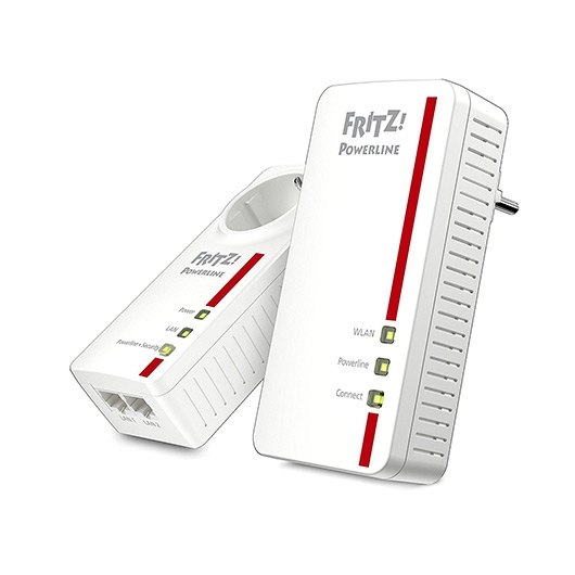 Fritz! powerline 1260e set (+wi - fi)