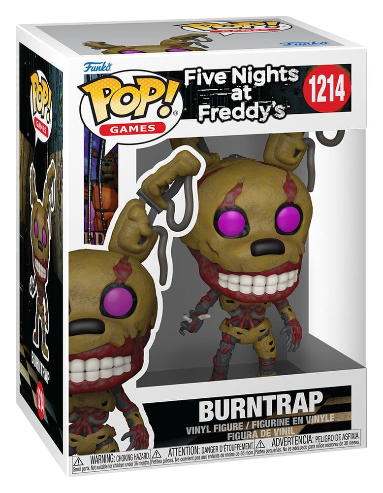 Funko pop games five nights at freddy s burntrap