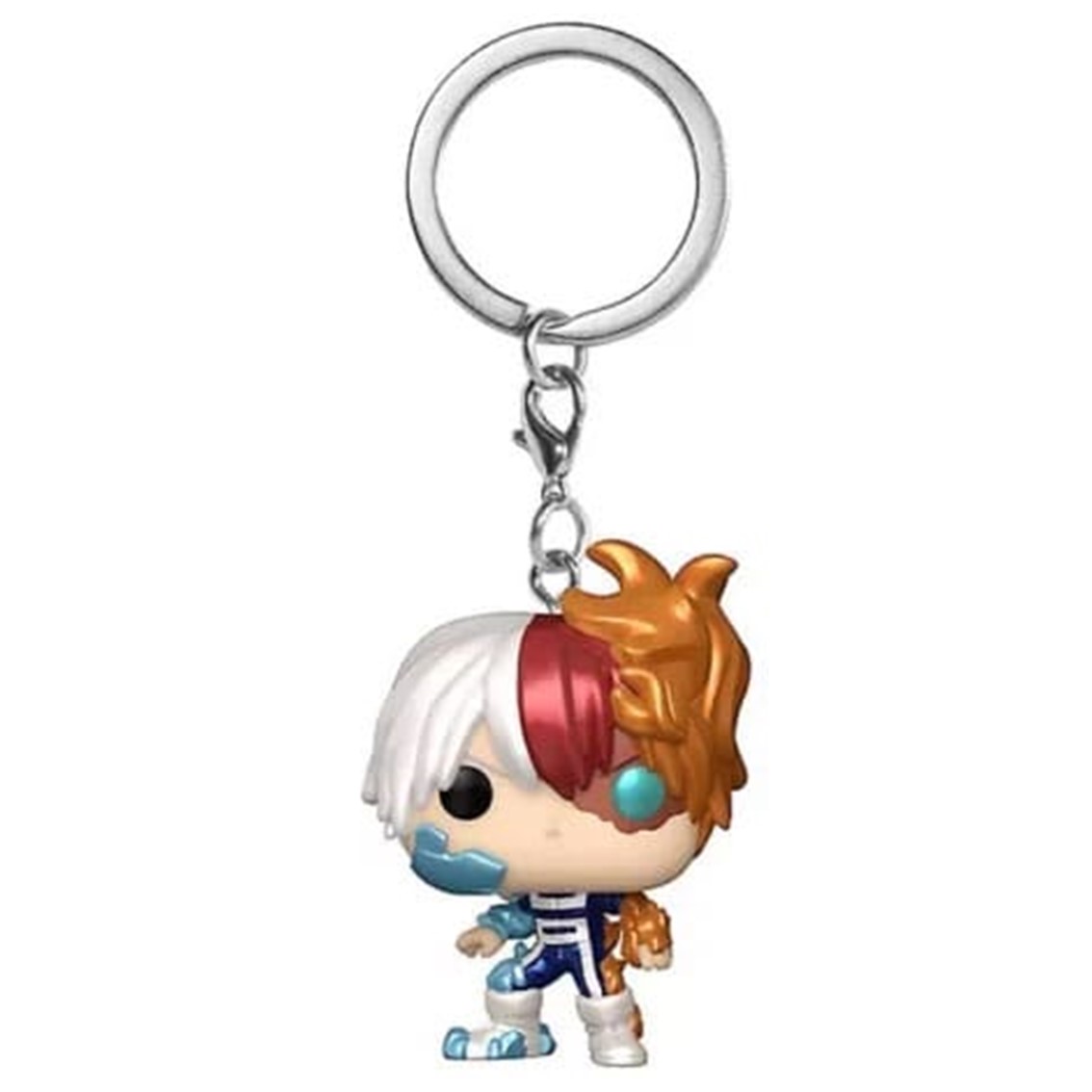 Funko pop keychain my hero academia shoto todoroki efecto metalico 48829