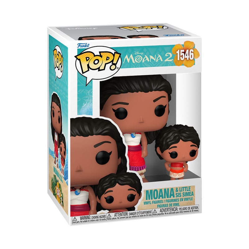 Funko pop moana 2 - moana & little sis simea