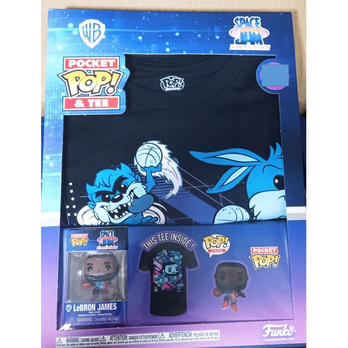 Funko + camiseta talla l