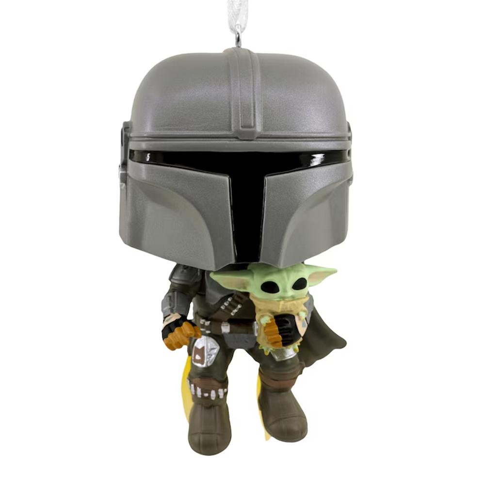Funko star wars mandaloriano & grogu figura de resina