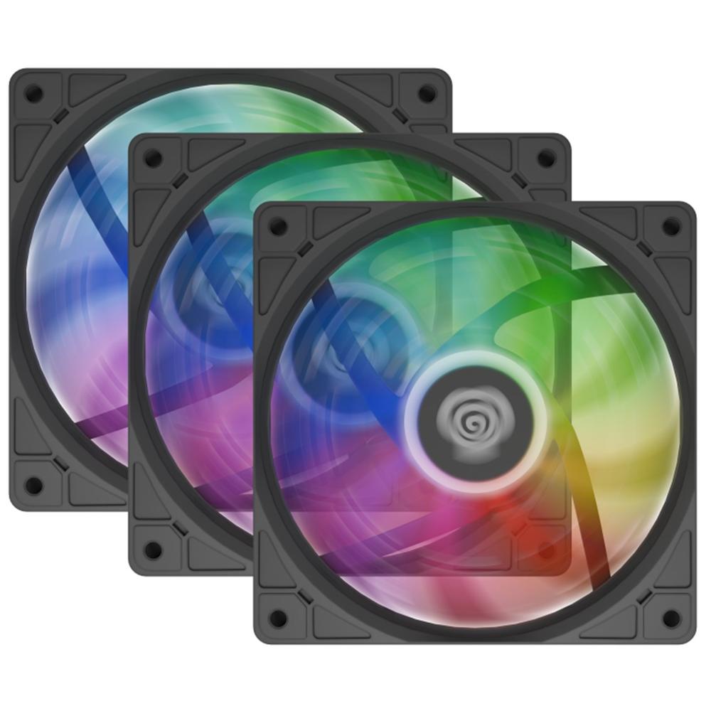 Genesis oxal 120 argb negro 3 x 120mm