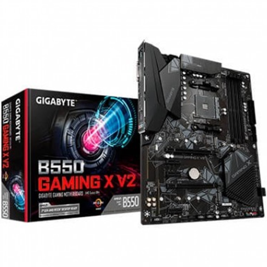 Gigabyte am4 b550 gaming x v2 atx - 4xddr4 - 4xsata6 - 1xusb 3.2 - 2xusb 2.0