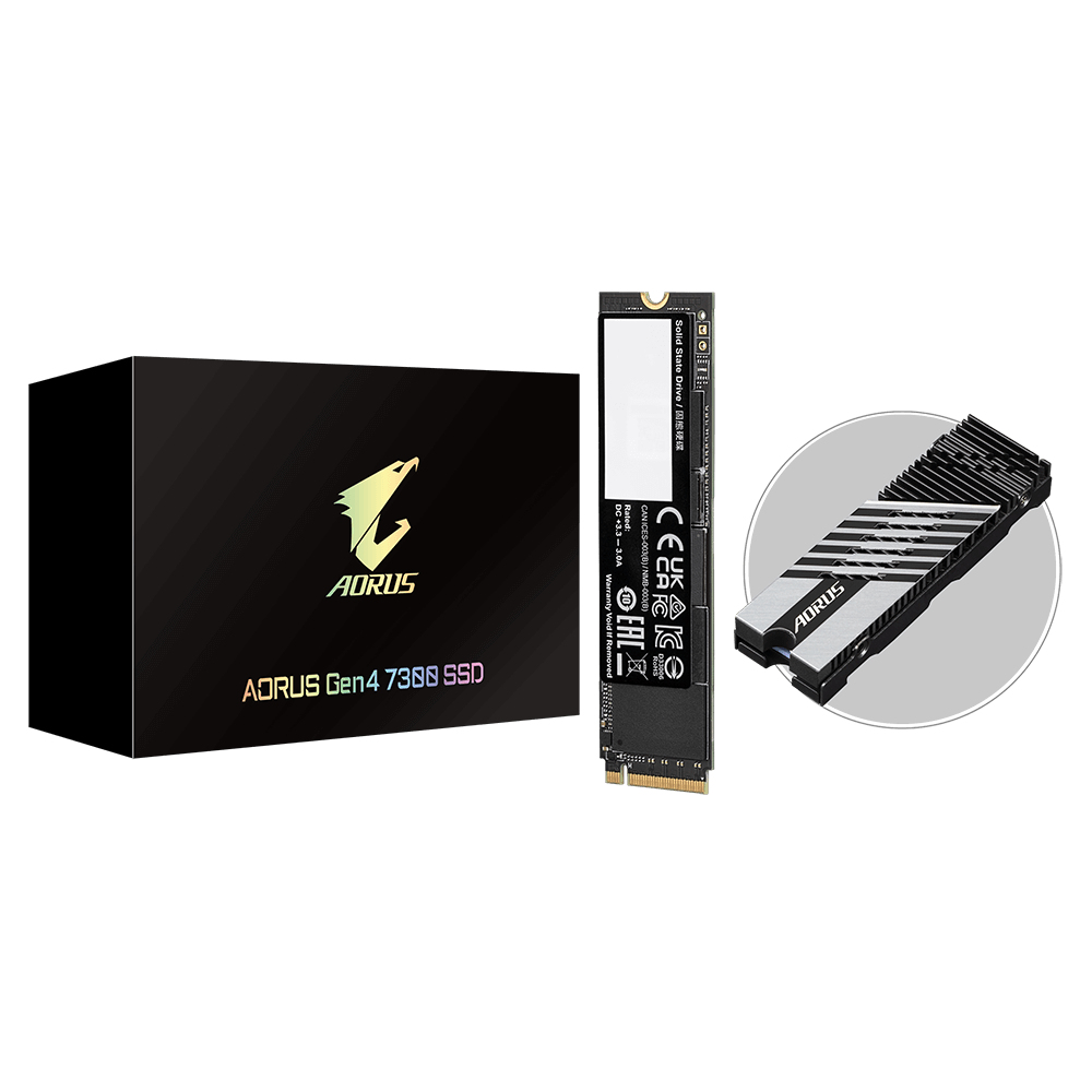 Gigabyte aorus gen4 7300 ssd 2tb pcie 4.0x4