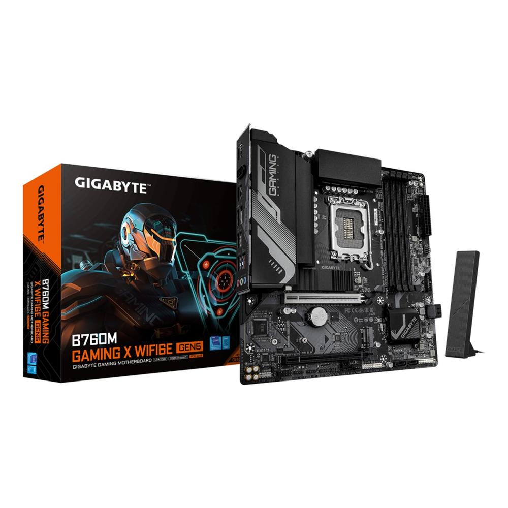 Gigabyte b760m gaming x wifi6e gen5 mat - 4x ddr5