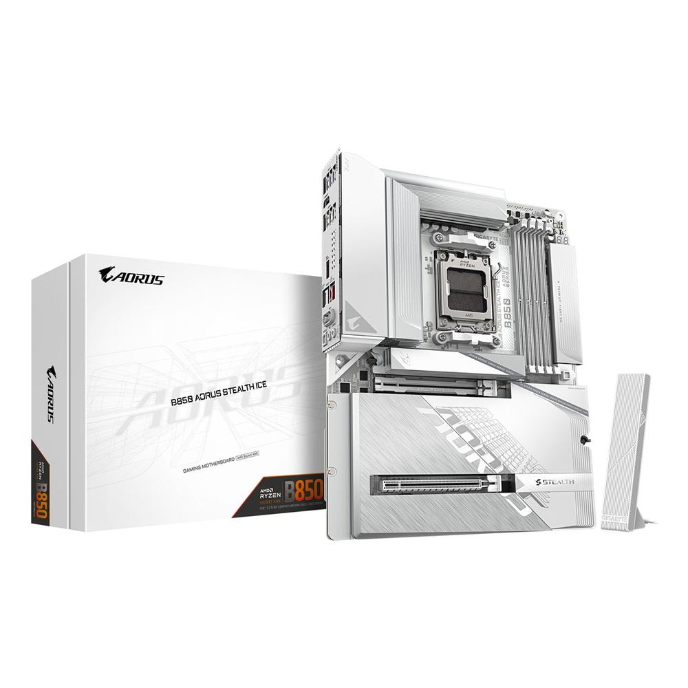 Gigabyte b850 aorus stealth ice atx am5 - 4x ddr5 - 2x sata3