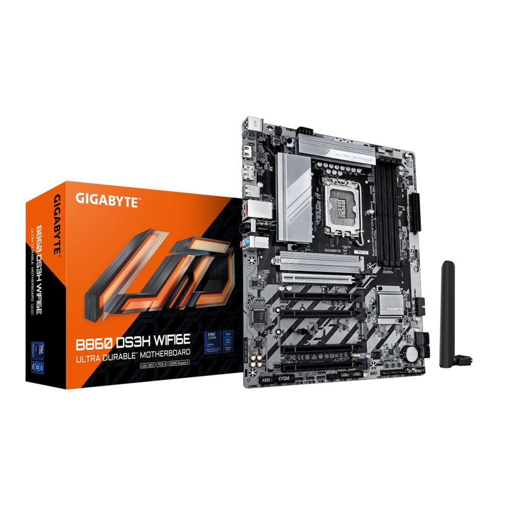 Gigabyte b860 ds3h wifi6e atx - 4x ddr5 - lga1851